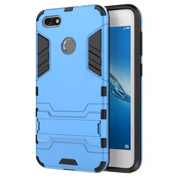 Huawei P9 Lite Mini Y6 Pro 2017 Hybrid Case Baby Blauw huismerk kopen in de aanbieding