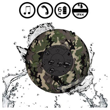 Hypergear H2O Waterbestendig Draadloze Speaker Camouflage huismerk kopen in de aanbieding