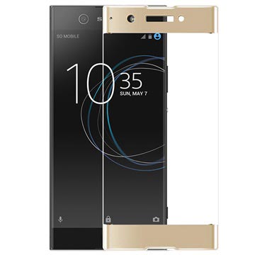 Sony Xperia Xa1 Imak 3D Full Size Glazen Screenprotector Goud huismerk kopen in de aanbieding