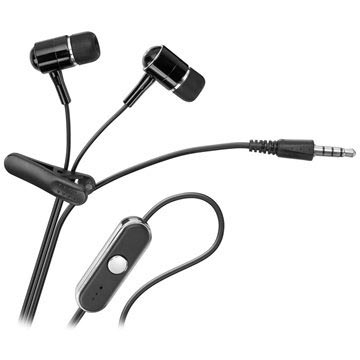 Goobay In Ear Stereo Headset Zwart huismerk kopen in de aanbieding