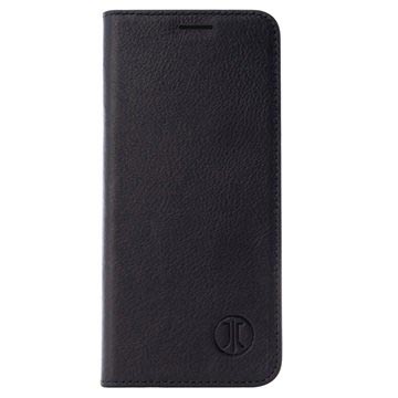 Samsung Galaxy S8 Jt Berlin Tegel Wallet Leren Hoesje Zwart huismerk kopen in de aanbieding