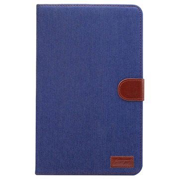 Samsung Galaxy Tab A 101 2016 T580 T585 Jeans Folio Case Blauw huismerk kopen in de aanbieding