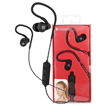 Langsdom Bs80 In Ear Sports Bluetooth Headset Zwart huismerk kopen in de aanbieding