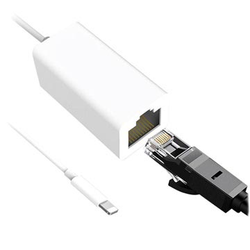 Lightning Rj45 Ethernet Lan Wired Network Adapter Wit huismerk kopen in de aanbieding Lightning Rj45 Ethernet Lan Wired Network Adapter Wit huismerk kopen in de aanbieding