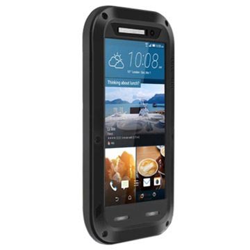 Htc One M9 Love Mei Powerful Hybride Hoesje Zwart huismerk kopen in de aanbieding