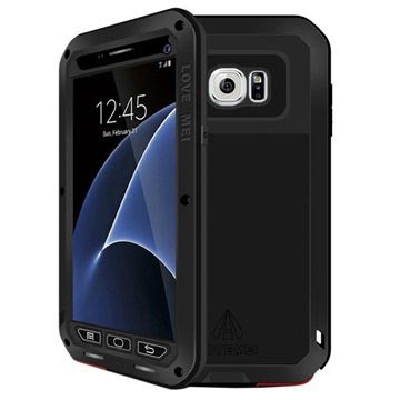 Samsung Galaxy S7 Love Mei Powerful Hybride Cover Zwart huismerk kopen in de aanbieding