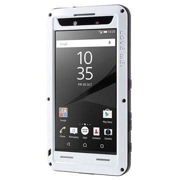 Sony Xperia Z5 Premium Z5 Dual Love Mei Powerful Hybride Cover Wit huismerk kopen in de aanbieding