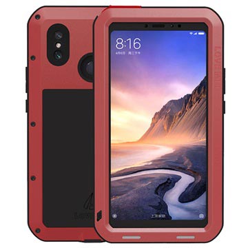 Love Mei Powerful Xiaomi Mi Max 3 Hybrid Case Rood huismerk kopen in de aanbieding
