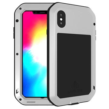 Love Mei Powerful Iphone Xs Max Hybrid Case Zilver huismerk kopen in de aanbieding