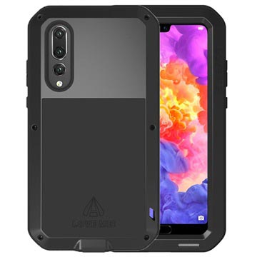 Love Mei Powerful Huawei P20 Pro Hybrid Case Zwart huismerk kopen in de aanbieding