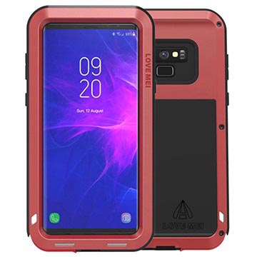 Love Mei Powerful Samsung Galaxy Note9 Hybrid Case Rood huismerk kopen in de aanbieding