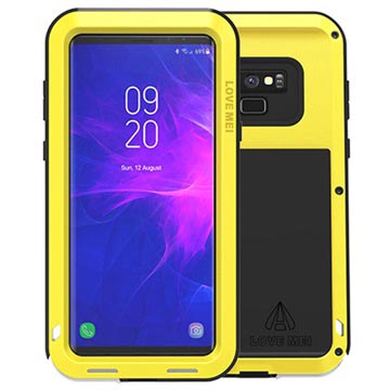 Love Mei Powerful Samsung Galaxy Note9 Hybrid Case Geel huismerk kopen in de aanbieding