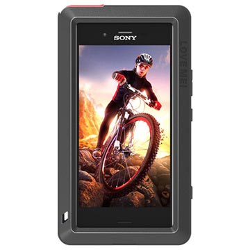 Sony Xperia Xz1 Love Mei Powerful Series Hybrid Case Zwart huismerk kopen in de aanbieding
