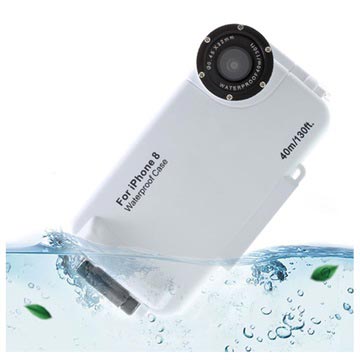 Meikon Iphone 8 Onderwaterhuis Ipx8 Wit huismerk kopen in de aanbieding