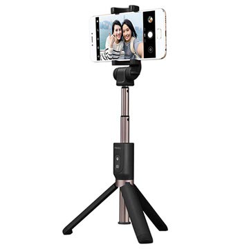 Meizu Bluetooth Selfie Stick Met Driepoot Statief Zwart huismerk kopen in de aanbieding