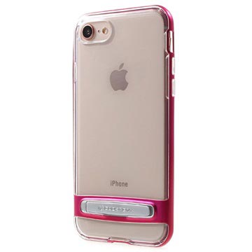 Iphone 7 8 Mercury Dream Stand Bumper Cover Hot Pink Doorzichtig huismerk kopen in de aanbieding