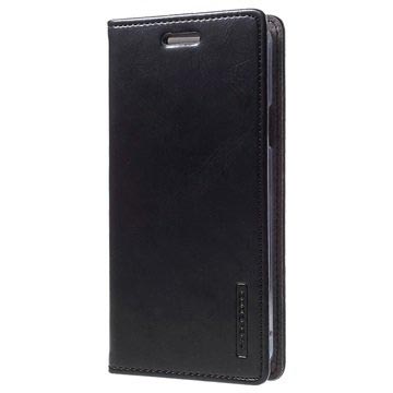 Samsung Galaxy A3 2016 Mercury Goospery Blue Moon Wallet Hoesje Zwart huismerk kopen in de aanbieding