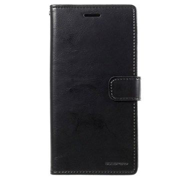 Samsung Galaxy A3 2017 Mercury Goospery Blue Moon Wallet Case Zwart huismerk kopen in de aanbieding