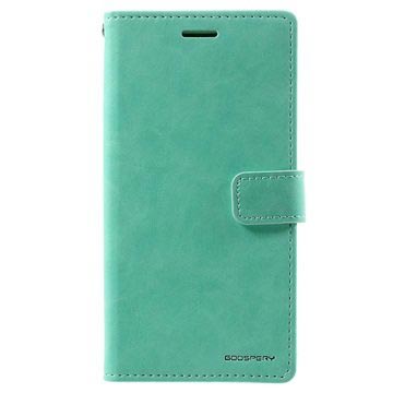 Samsung Galaxy A3 2017 Mercury Goospery Blue Moon Wallet Case Cyan huismerk kopen in de aanbieding