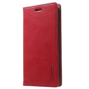 Samsung Galaxy A5 2016 Mercury Goospery Blue Moon Wallet Hoesje Rood huismerk kopen in de aanbieding