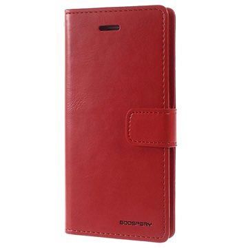 Iphone 7 8 Mercury Goospery Blue Moon Wallet Case Rood huismerk kopen in de aanbieding