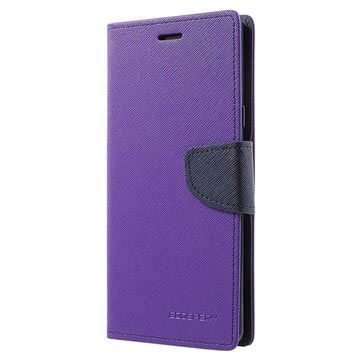 Mercury Goospery Fancy Diary Samsung Galaxy Note9 Wallet Case Paars huismerk kopen in de aanbieding