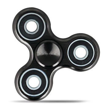 Metalen Hand Fidget Spinner Zwart huismerk kopen in de aanbieding