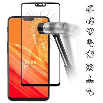 Mocolo Complete Bedekking Oneplus 6 Glazen Screenprotector Zwart huismerk kopen in de aanbieding