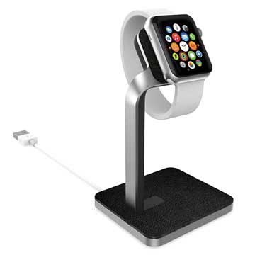 Apple Watch Mophie Dock Zilver Zwart huismerk kopen in de aanbieding