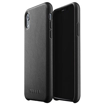 Mujjo Premium Full Leder Iphone Xr Cover Zwart huismerk kopen in de aanbieding