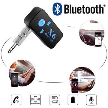 Multifunctionele Bluetooth 40 Fm Transmitter X6 Zwart huismerk kopen in de aanbieding