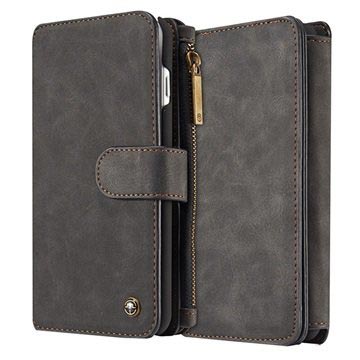 Iphone 7 Plus Caseme Multifunctional Wallet Leather Cover Zwart huismerk kopen in de aanbieding