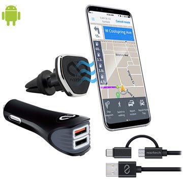 Naztech Safety Essentials Carkit Microusb Type C Zwart huismerk kopen in de aanbieding Naztech Safety Essentials Carkit Microusb Type C Zwart huismerk kopen in de aanbieding
