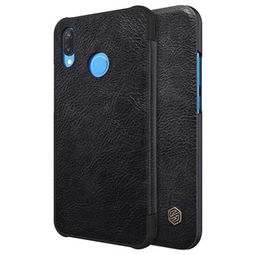 Nillkin Qin Huawei P20 Lite Flip Hoesje Zwart huismerk kopen in de aanbieding