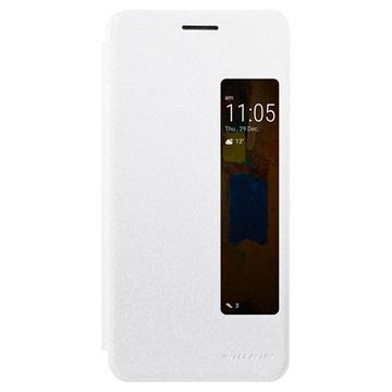 Huawei Mate 9 Pro 9 Porsche Design Nillkin Sparkle Cover Wit huismerk kopen in de aanbieding