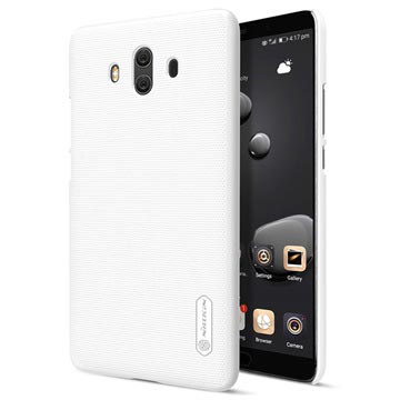 Huawei Mate 10 Nillkin Super Frosted Shield Cover Wit huismerk kopen in de aanbieding
