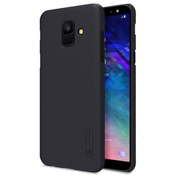Nillkin Super Frosted Shield Samsung Galaxy A6 2018 Cover Zwart huismerk kopen in de aanbieding
