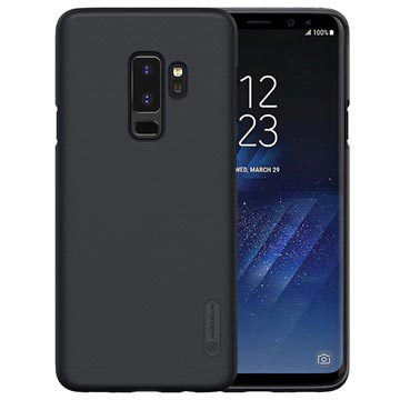 Samsung Galaxy S9 S9 Plus Nillkin Super Frosted Shield Cover Zwart huismerk kopen in de aanbieding