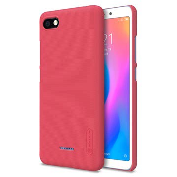 Nillkin Super Frosted Shield Xiaomi Redmi 6A Cover Rood huismerk kopen in de aanbieding