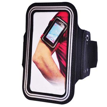 Iphone 4 4S Njord Sport Gym Armband Zwart huismerk kopen in de aanbieding