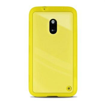 Nokia Lumia 620 Puro Clear Cover Geel huismerk kopen in de aanbieding