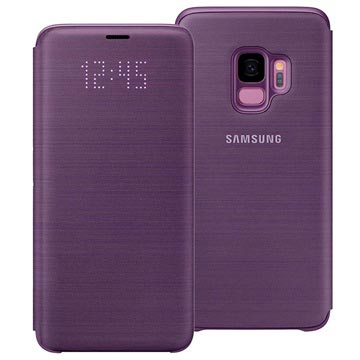 Samsung Galaxy S9 Led View Cover Ef Ng960Pvegww Paars huismerk kopen in de aanbieding