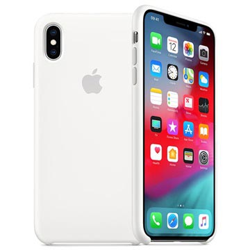 Iphone Xs Apple Siliconen Hoesje Mrw82Zma Wit huismerk kopen in de aanbieding