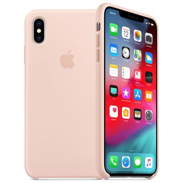 Iphone Xs Apple Siliconen Hoesje Mtf82Zma Rozenkwarts huismerk kopen in de aanbieding