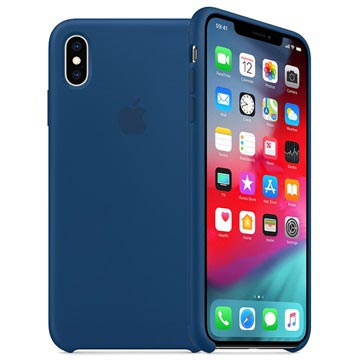 Iphone Xs Max Apple Siliconen Hoesje Mtfe2Zma Horizonblauw huismerk kopen in de aanbieding