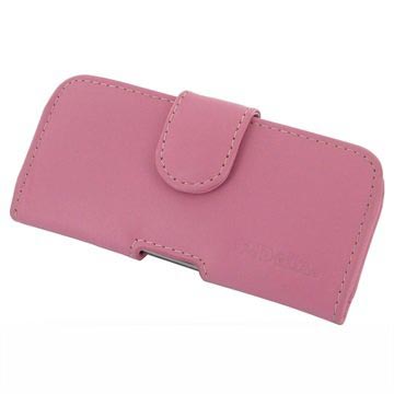 Huawei P9 Lite Pdair Horizontale Leren Case Roze huismerk kopen in de aanbieding