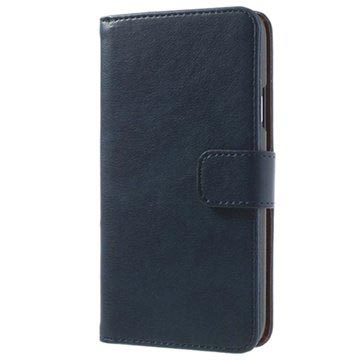 Samsung Galaxy S5 Portemonnee Hoesje Donkerblauw huismerk kopen in de aanbieding