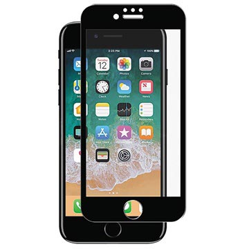Iphone 7 8 Panzer Premium Curved Glazen Screenprotector Zwart huismerk kopen in de aanbieding