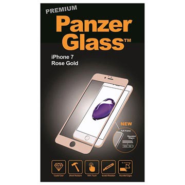 Iphone 7 8 Panzerglass Premium Glazen Screenprotector Rose Gold huismerk kopen in de aanbieding