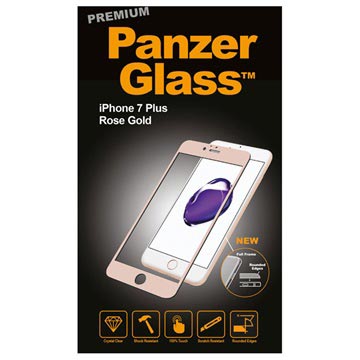 Iphone 7 Plus 8 Panzerglass Premium Glazen Screenprotector Rose Gold huismerk kopen in de aanbieding